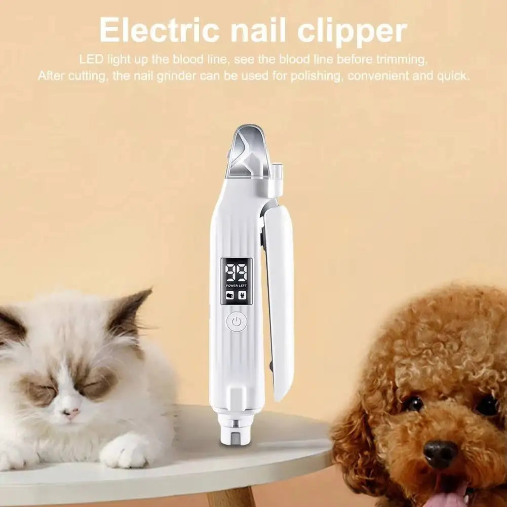 Quiet Pet Nail Grinder- Stress Free Grooming Tool